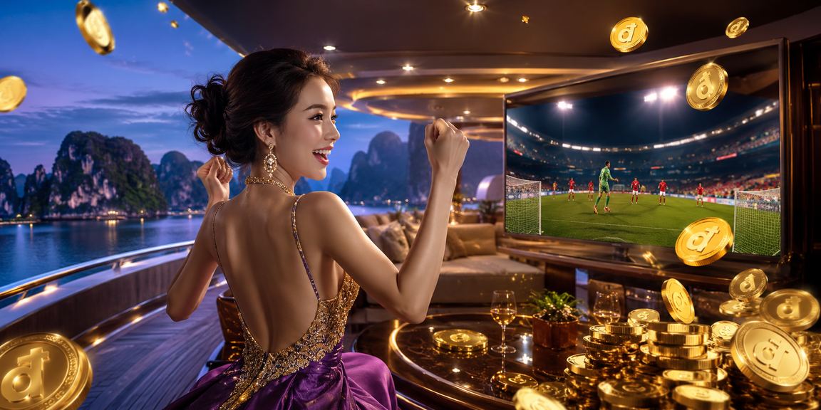 Người dùng thao tác ứng dụng cá cược trên điện thoại tại Vịnh Hạ Long
